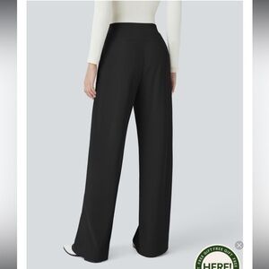 HALARA Black Wide-Leg Women's Pants